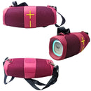 Caixa de Som Bluetooth Portátil com Alça – 100W PMPO, LED RGB