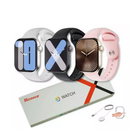 Smartwatch Microwear W10 Pro 2ª Geração 46mm AMOLED 2GB, ChatGPT, NFC, Chamadas, Ilha Dinâmica, Monitor Saúde, Compatível Android e iOS, Controle de M