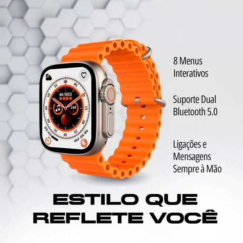 Relógio Inteligente Smartwatch 49mm Series 8 - W68 ULTRA