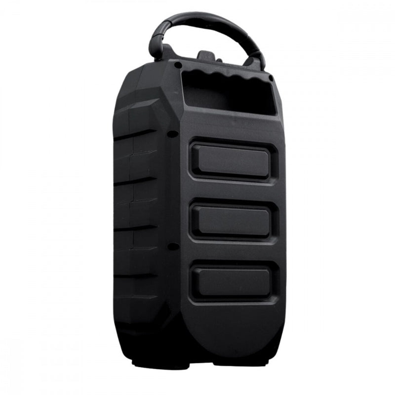 Caixa de Som Bluetooth 5W com Antena, Entrada P10 e Rádio FM
