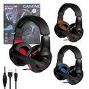 Headset Gamer Kapbom KA-9009 - Som Imersivo, Microfone Ajustável e LED | Conforto e Custo-Benefício!