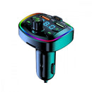 Carregador Veicular Bluetooth 5.1 com USB e Tipo-C – Recarga Rápida