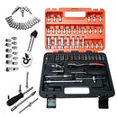 Kit Ferramentas Soquetes Maleta 53 Peças Completo Bits Catraca