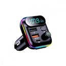 Carregador Transmissor Veicular com MP3 Player Bluetooth 5.1 RGB