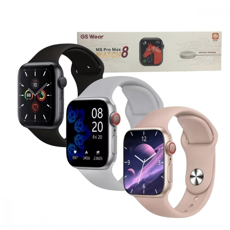 Relógio Inteligente Smartwatch Tela Infinita Digital 45mm M8 PRO MAX