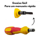 Jogo De Chaves 32 em 1 Multiuso com Estojo