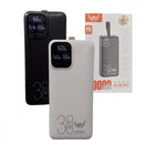 Carregador Portátil Power Bank 30000mAh com Saída TIPO-C / Lightning IOS TELA DIGITAL Altomex P6