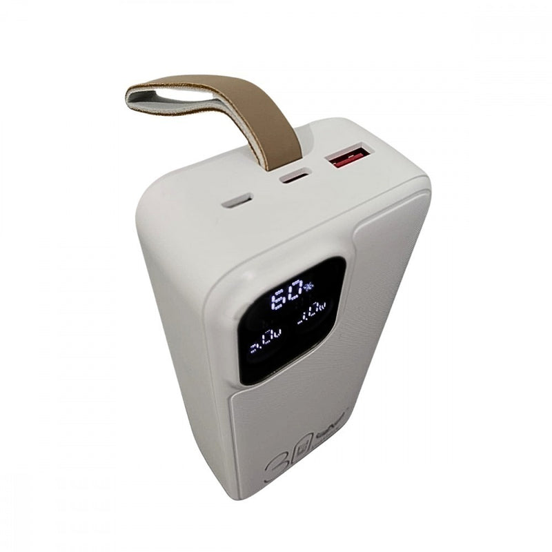 Carregador Portátil Power Bank 30000mAh com Saída TIPO-C / Lightning IOS TELA DIGITAL Altomex P6