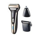 Barbeador Elétrico Profissional 3 em 1 Shaver Aparador de Pelos Recarregável Bivolt