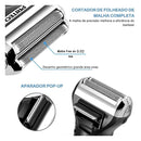Barbeador Elétrico Profissional 3 em 1 Shaver Aparador de Pelos Recarregável Bivolt