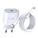 Carregador Completo USB TIPO-C PD50W com Cabo Móvel TIPO-C 15 PRO Eletromex