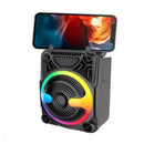 Caixa de Som Bluetooth LED RGB 8W Alta Qualidade com Entrada P10