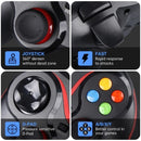 Controle Gamer Sem Fio com Suporte Celular Joystick Manete Bluetooth 2.4G Ovleng