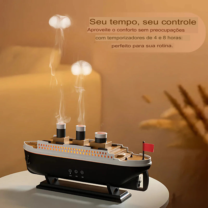 Barco Modelo Titanic Umidificador (ULTIMAS UNIDADES) E VOCÊ GANHA FRETE GRÁTIS