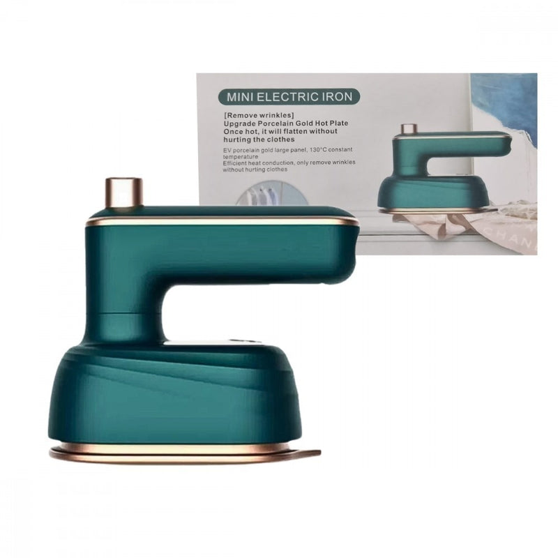 Mini Ferro de Passar Roupas a Vapor Bivolt Portátil 360º