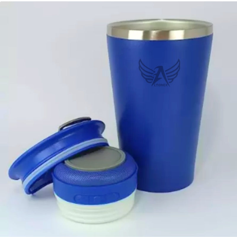 Copo Térmico Musical Bluetooth 420ml