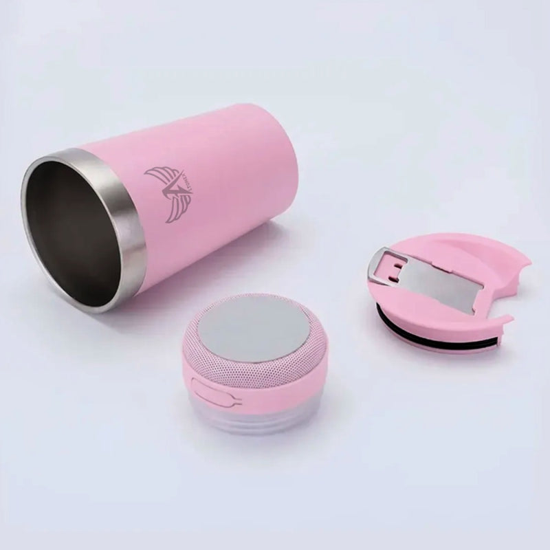 Copo Térmico Musical Bluetooth 420ml