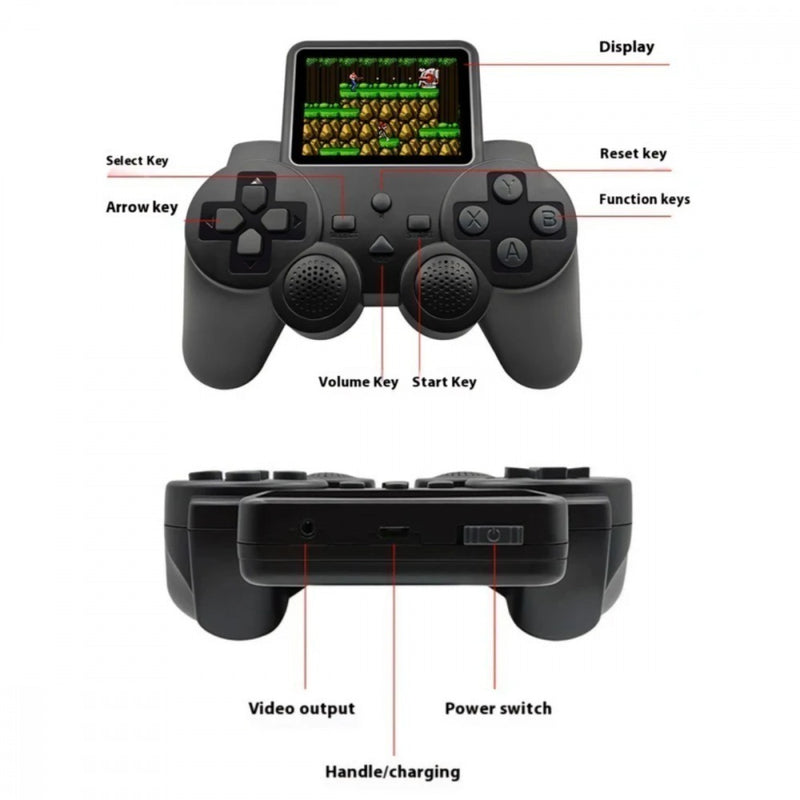 Mini Game Controlador de 520 Jogos Digital Clássicos