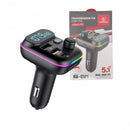 Carregador Transmissor Veicular com MP3 Player Bluetooth 5.1 RGB