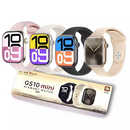 Smartwatch GS10 Mini com Chat GPT, Ativação por Gestos, Monitor Cardíaco, SpO₂, Notificações e Pulseira Extra – Bluetooth iOS e Android