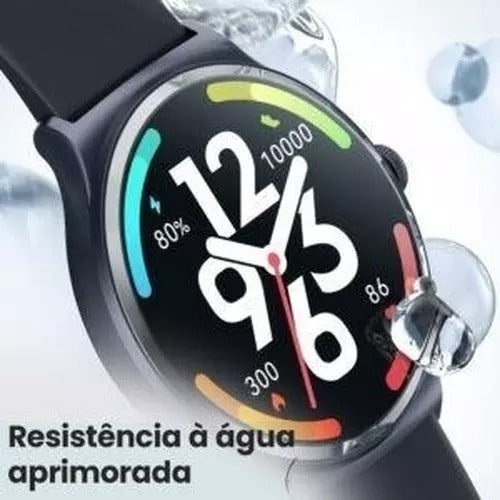 Smartwatch Haylou Solar Lite Bluetooth 5.3 – Tela 1.38”, Bateria 10 Dias, IP68, Notificações Inteligentes, Monitor de Saúde e Esportes – Compatível