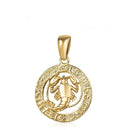 12 constelações do signo do zodíaco (Pingentes + Colar)