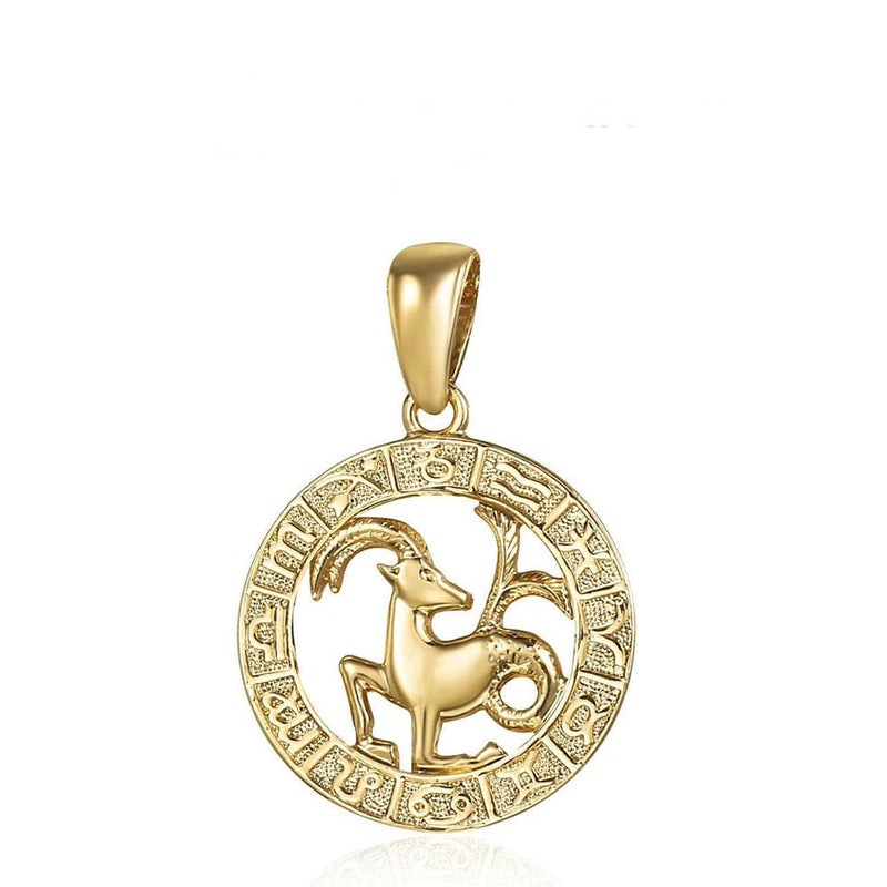 12 constelações do signo do zodíaco (Pingentes + Colar)