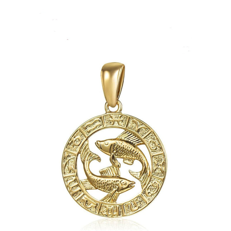 12 constelações do signo do zodíaco (Pingentes + Colar)