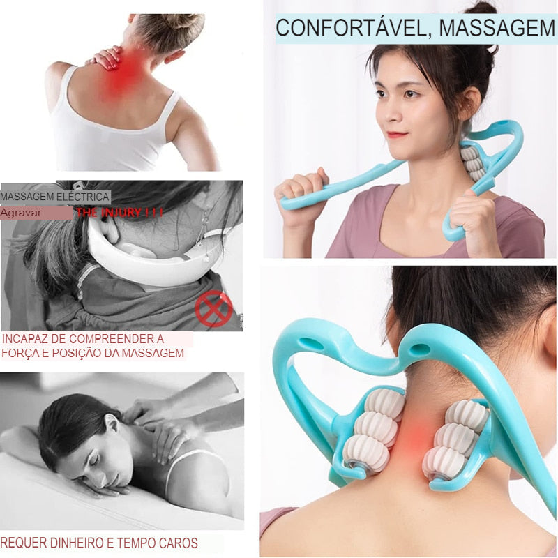 (COMPRE 1 LEVE 2) Massageador De Pescoço + FRETE GRÁTIS