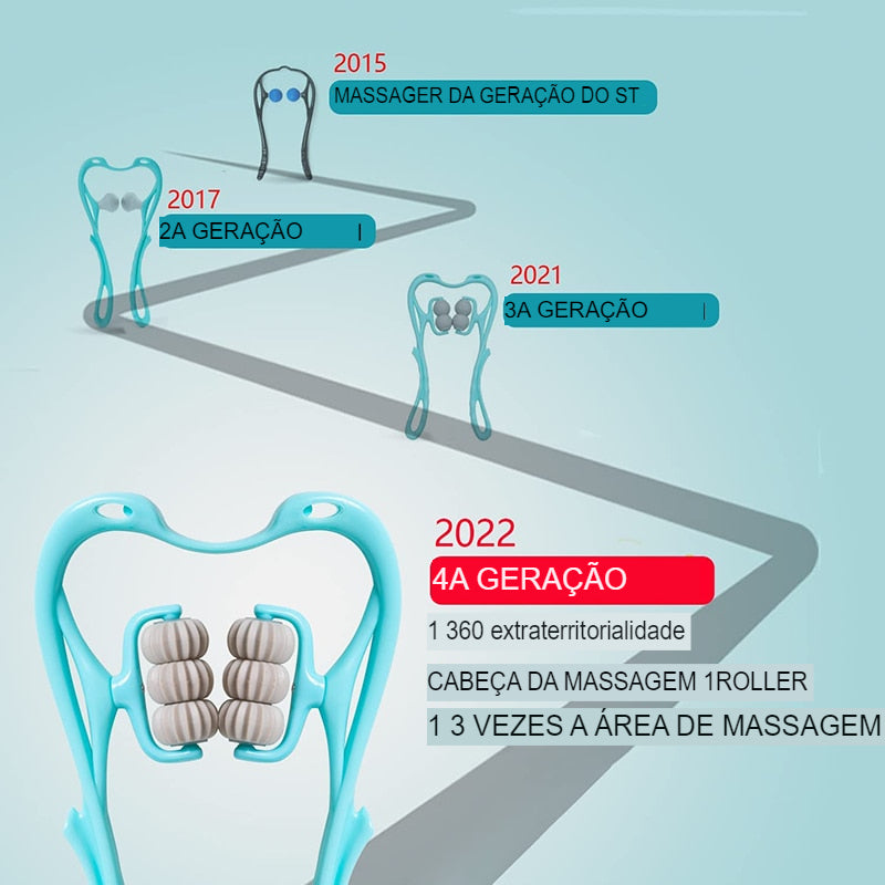 (COMPRE 1 LEVE 2) Massageador De Pescoço + FRETE GRÁTIS