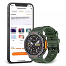 Relógio Smartwatch Militar Microwear MA31 Série 10 – Resistente à Água, ChatGPT, GPS e Monitor de Saúde!