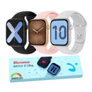 Smartwatch Microwear W11 Pro Série 11 | AMOLED 2.08” | 1GB | GPS Preciso | WhatsApp Integrado | IA Avançada | À Prova d’Água IP68