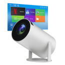Projetor Portátil Hy300 Ultra HD 8000 Lúmens Android Wi-Fi Bluetooth | 150" HDMI USB | Correção Automática e Compatível com iPhone e Android