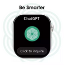 Smartwatch GS10 Mini com Chat GPT, Ativação por Gestos, Monitor Cardíaco, SpO₂, Notificações e Pulseira Extra – Bluetooth iOS e Android