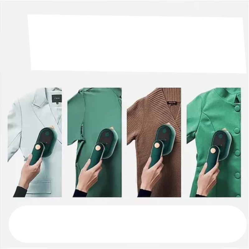 Mini Ferro de Passar Roupas a Vapor Bivolt Portátil 360º
