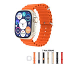 Smartwatch W53 Pro Max 49mm – Faz Chamadas, Monitor de Saúde, 7 Pulseiras – Android e iOS