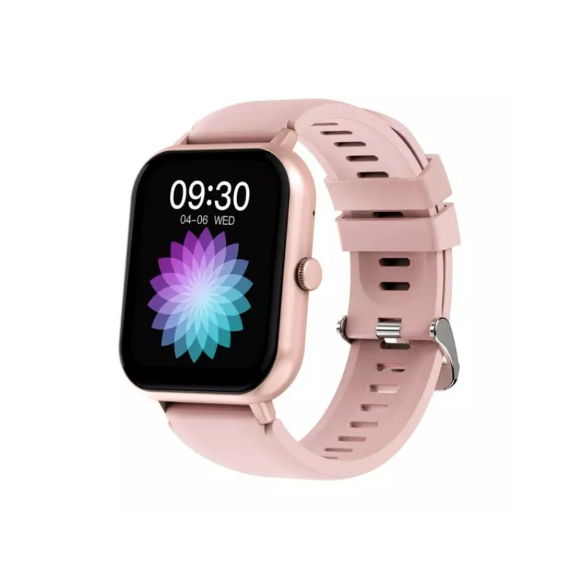 Smartwatch Peje ZW01 à Prova d'Água IP67 - Monitor de Frequência Cardíaca, Pressão Arterial, Oxigênio no Sangue, 8 Modos Esporte, Bluetooth 5.1