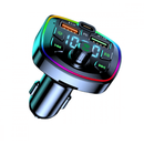 Carregador Veicular Bluetooth 5.1 com USB e Tipo-C – Recarga Rápida