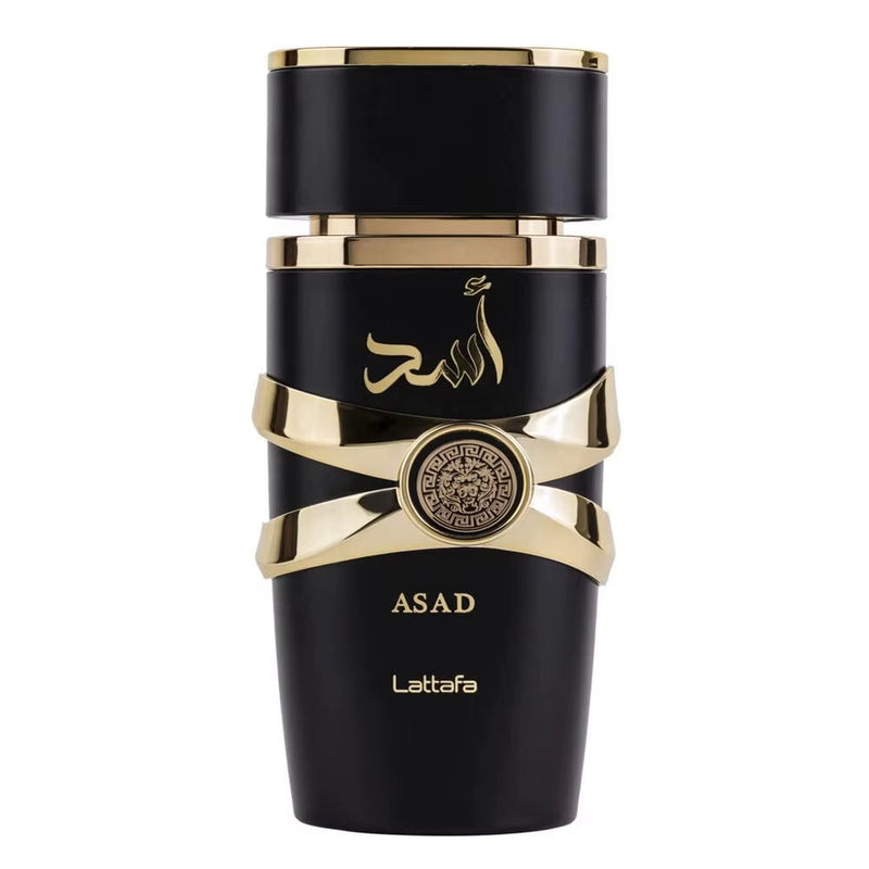 Lattafa Asad Eau de Parfum 100ml - Perfume Amadeirado e Intenso
