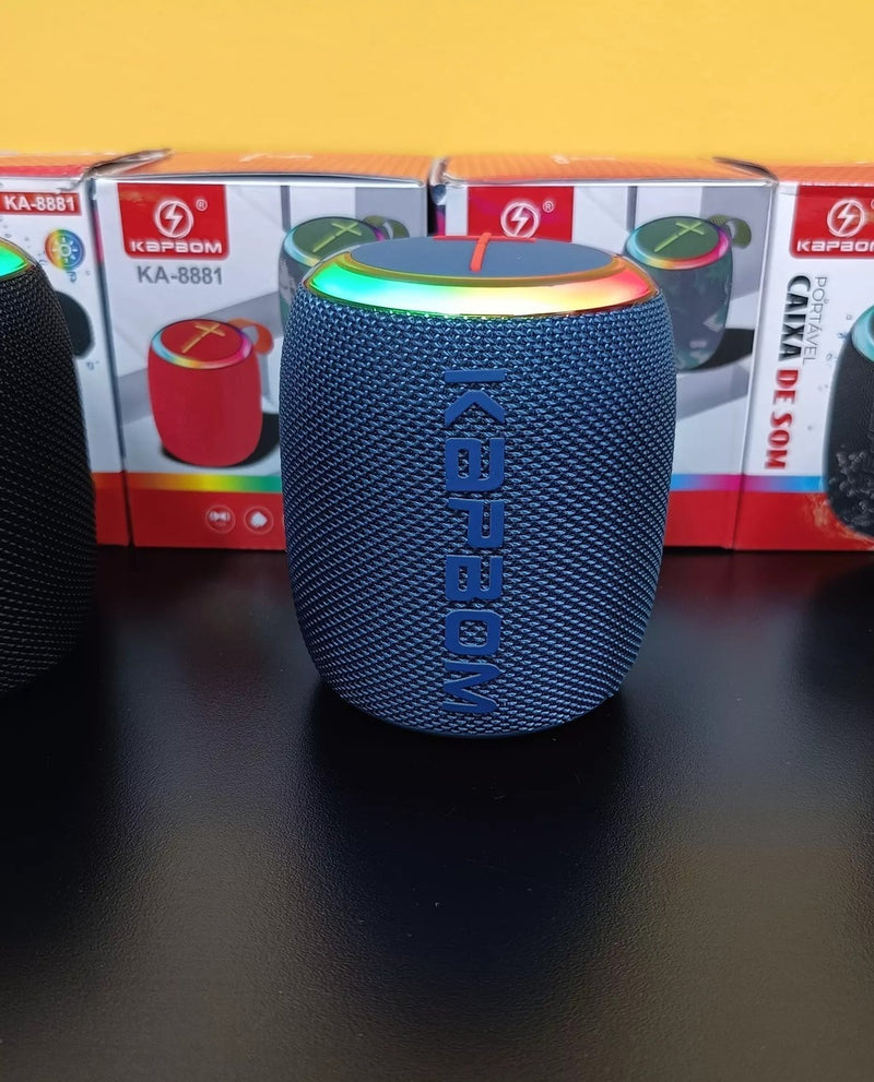 Caixa De Som Bluetooth Led 7W RMS