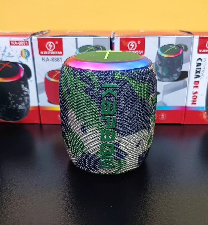 Caixa De Som Bluetooth Led 7W RMS