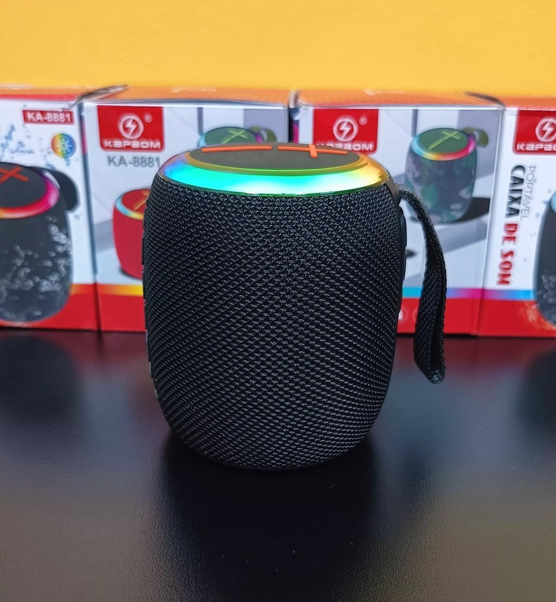 Caixa De Som Bluetooth Led 7W RMS