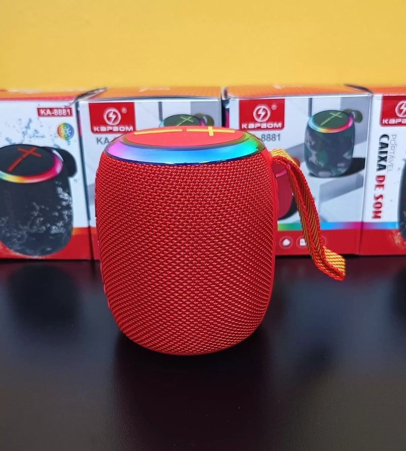 Caixa De Som Bluetooth Led 7W RMS