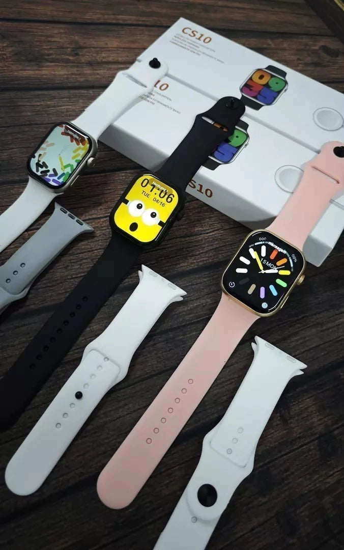 Smartwatch CS10 Série 10 – O Assistente Perfeito no Seu Pulso com NFC e Bluetooth 5.2
