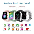 Smartwatch Peje ZW01 à Prova d'Água IP67 - Monitor de Frequência Cardíaca, Pressão Arterial, Oxigênio no Sangue, 8 Modos Esporte, Bluetooth 5.1