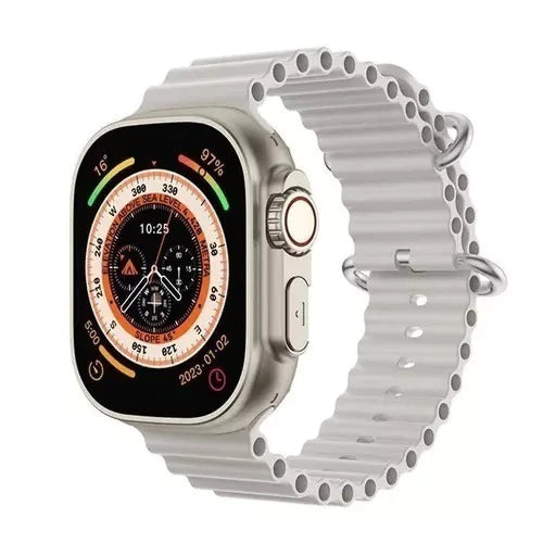 Smartwatch Ultra AI 3 5G Microwear – 2GB RAM, 16GB, AMOLED 2,06", Chip, Android 10, Câmera Giratória, Wifi, GPS, Face ID, Ilha Dinâmica