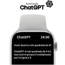 Smartwatch W99+ Plus 2ª Geração 45mm AMOLED, MicroOS 10, ChatGPT, GPS, NFC, Ligações, Música, Pulseira Extra