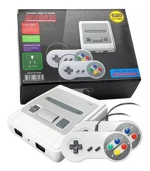 Console Mini Vídeo Game Portátil com 620 Jogos Clássicos