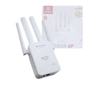 Repetidor de Sinal Wi-Fi Kapbom KA-X338 2.4GHz 300Mbps com 4 Antenas, Homologado Anatel - Aumenta o Alcance da Internet em Casas e Escritórios