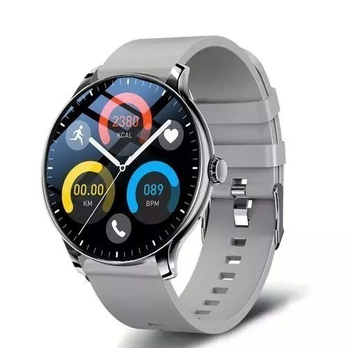 Smartwatch LAXASFIT GT2 AMOLED 1.52" | Chamadas Bluetooth | +100 Modos Esportivos | Monitor de Saúde 24h | Android e iOS | Pulseiras Intercambiáveis